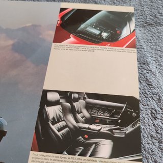Panfleto Publicitário Honda NSX 1993