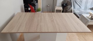 Mesa de comedor extensible madera