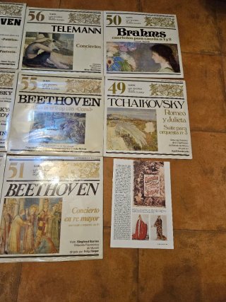 Lote 8 Vinili Musica Classica Sarpe