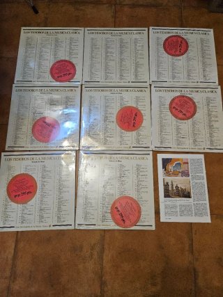 Lote 8 Vinili Musica Classica Sarpe