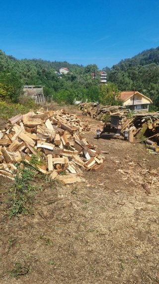Leña Rachada para Chimenea o Caldera