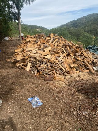 Leña Rachada para Chimenea o Caldera