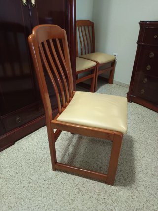 Set de salón madera