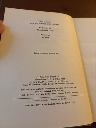 Libro sobreviviremos a nuestro futuro