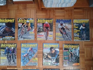 17 Revistas Bicisport (años 89-92) lote o sueltas