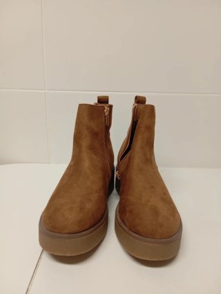 Botines Marrones Estilo Chelsea