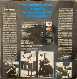 Vinile George Duke Quartet - Jazz Workshop 1966