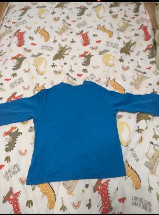 Camiseta Benetton Azul Talla 12-18 Meses