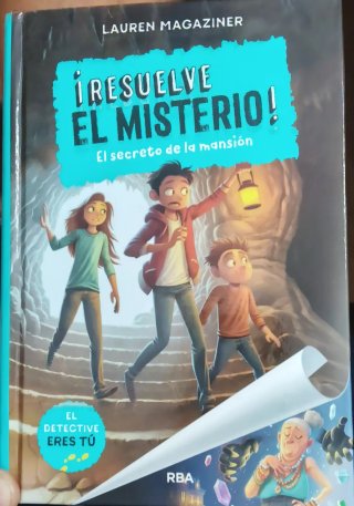 Libro juvenil Resuelve el misterio!