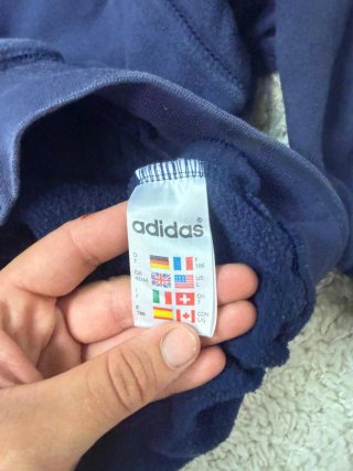 Talla L Chaqueta Adidas Vintage Azul
