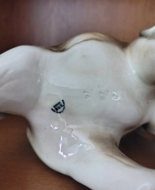 Elefante Porcelana Vintage Royal Dux (Años 60)