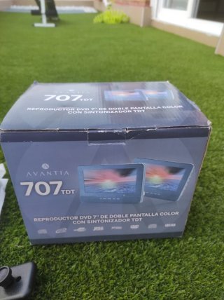 Reproductor DVD 7 Doble Pantalla Avantia
