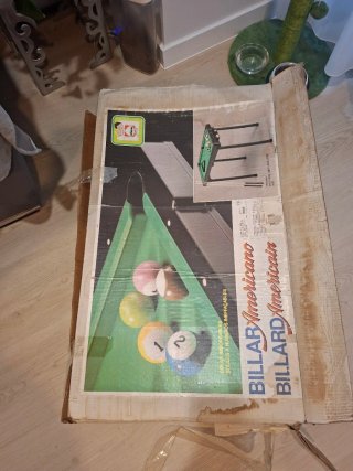 Billar Americano de Juguete Chicos años 80