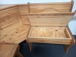 Rinconera de Madera Maciza