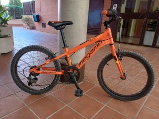 Bicicleta Megamo Air Boy 20 Naranja