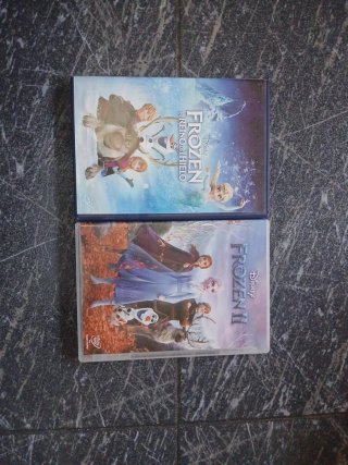 Pack 2 DVDs Frozen: El Reino del Hielo y Frozen 2