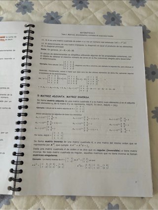 Matemáticas I - Manual para los grados de carác...