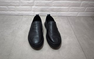 Zapatos de Cuero Negro Talla 43