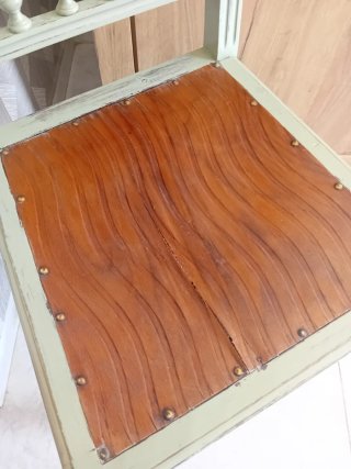 Silla Rústica Vintage de Madera