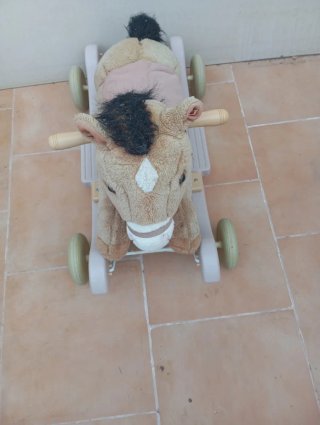 Caballito de peluche para niños, 1-2 años