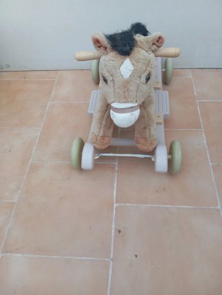 Caballito de peluche para niños, 1-2 años