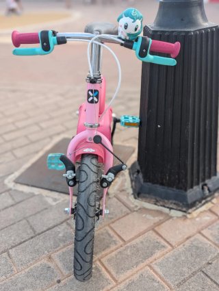 Bicicleta Infantil B'Twin Rosa
