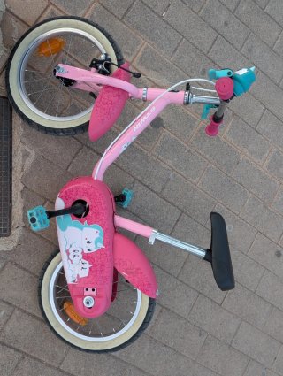 Bicicleta Infantil B'Twin Rosa