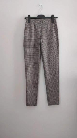 Pantalones Leggins Cuadros Talla Única