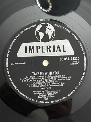 The Cats - Take Me With You LP