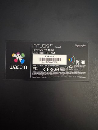 Wacom Intuos Pro Small PTH-451/K – Tableta gráfica