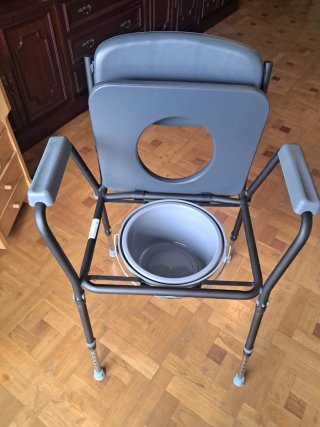 Silla con wc inodoro personas mayores