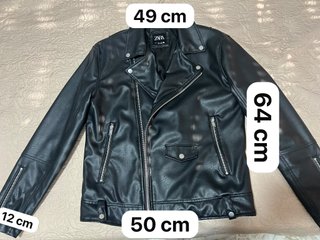 Giacca Biker ZARA in Similpelle - Taglia M