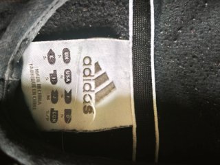 Sudadera Adidas Negra con Rayas Blancas