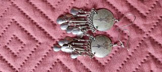 Pendientes Colgantes Plateados