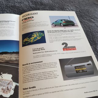 Catálogo Honda CRX Delsol 1992 Original