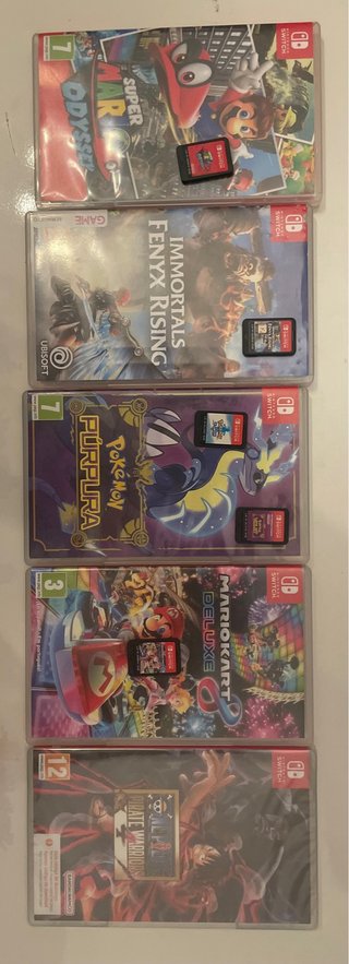 Pack 6 Juegos Nintendo Switch