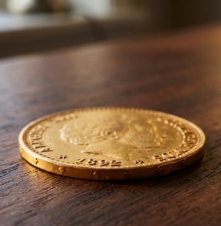 Moneta d'Oro Alfonso XIII 1892