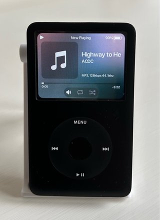 iPod Classic 6ª Gn 125GB METAL Batería NUEVA. LEER