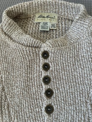 Jersey Eddie Bauer Vintage 90s Algodón