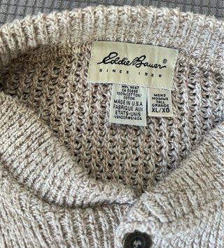 Jersey Eddie Bauer Vintage 90s Algodón