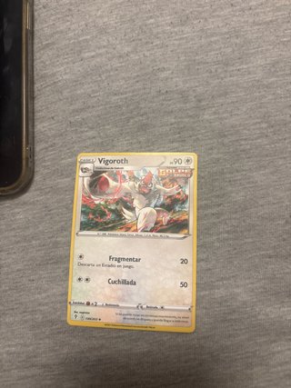 Carta Pokémon Vigoroth Golpe Brusco