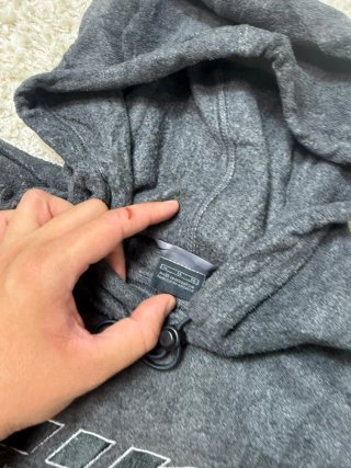 Talla XL Sudadera Polar Nike Vintage Negra