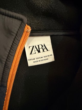 Sudadera Zara Azul y Verde