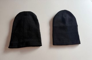 2 Gorros negros