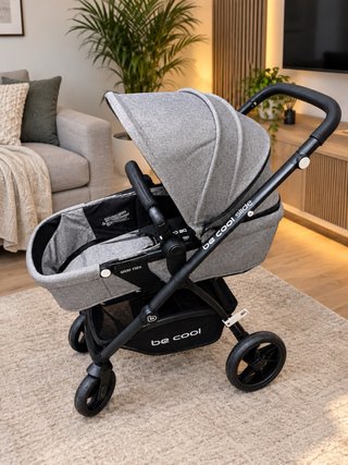 Carrito Be Cool Slide Flex Gris