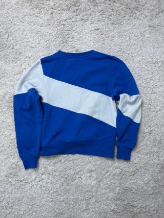 Talla XS Sudadera Fila Vintage Azul y Blanca