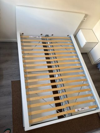 Cama doble 140x200 con 4 cajones