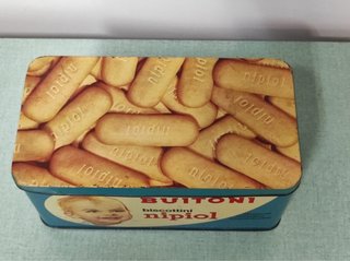 Scatola vintage Buitoni Nipiol