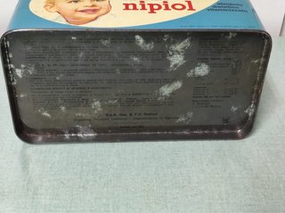 Scatola vintage Buitoni Nipiol