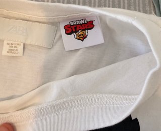 Lote 4 Camisetas Niño Brawl Stars